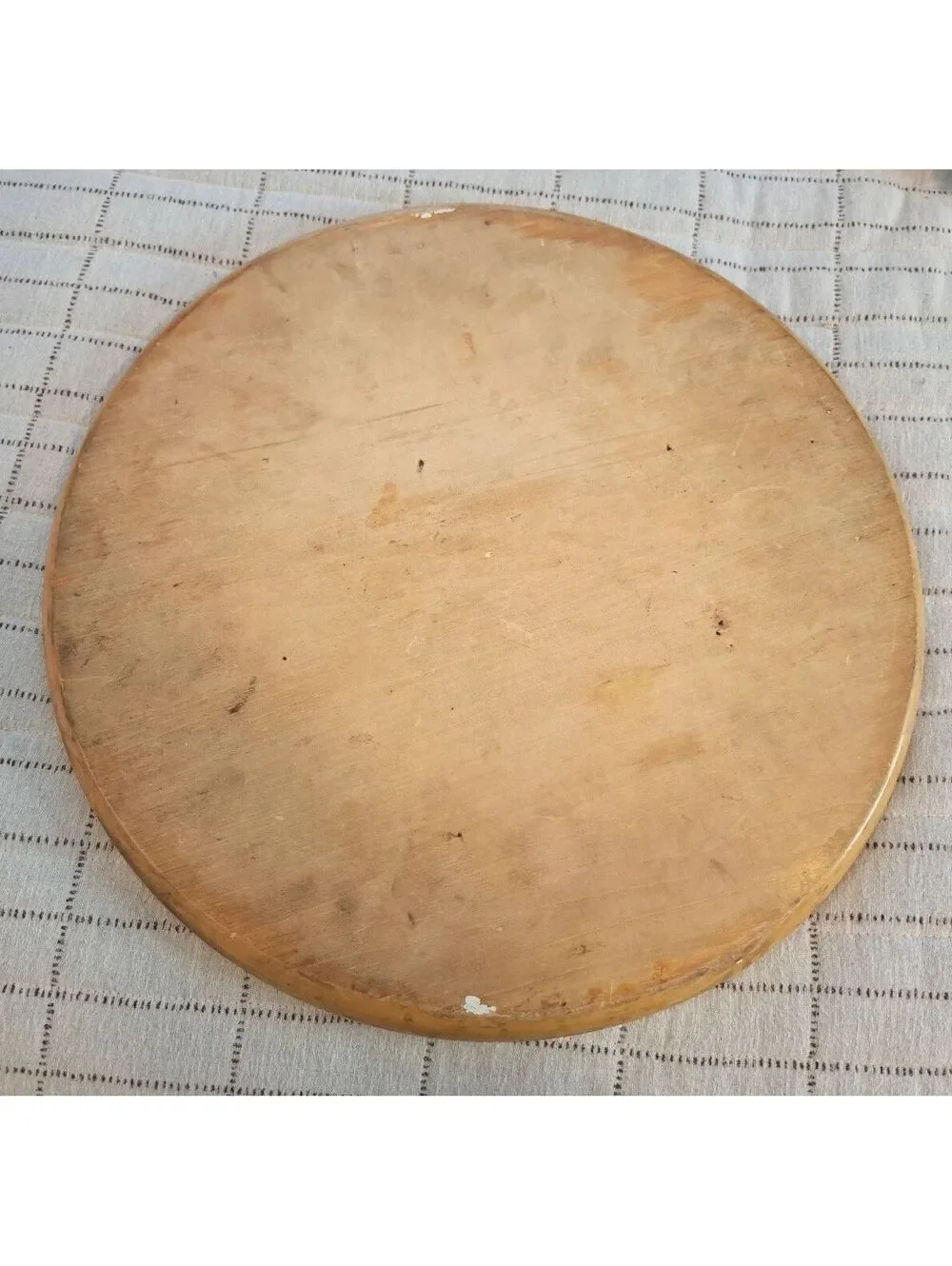 Hand-carved Antique Scandinavian Folk Art Wood Platter 16